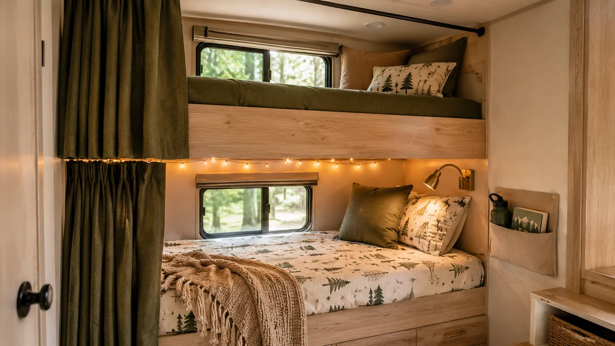 14 Smart RV Bunk Bed Ideas Kids Will Actually Want to Sleep In