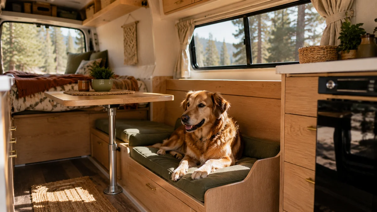 18 Clever RV Dog Bed Ideas for Comfort on the Road
